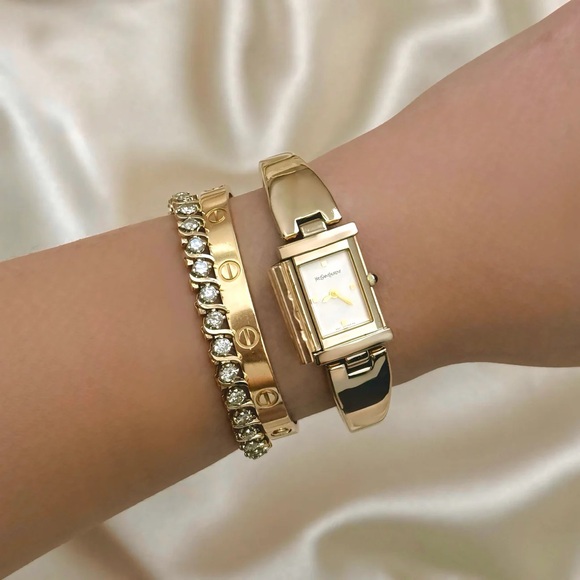 Authentic YSL Yves Saint Laurent Vintage Watch Limited Edition - Picture 2 of 9